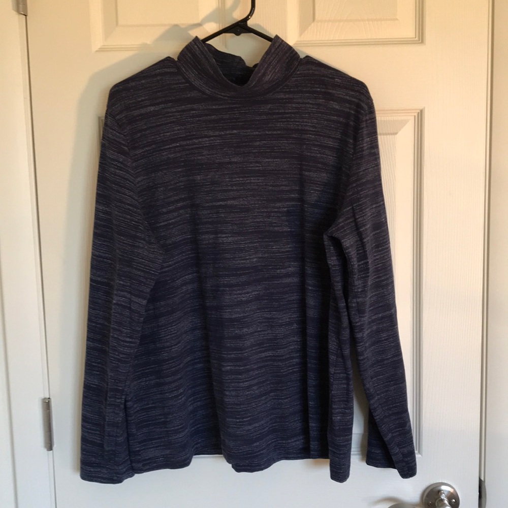 Croft and barrow Mockneck shirt size XL